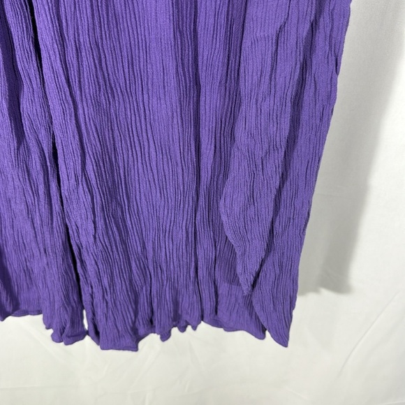 Mara Hoffman Swim Resort Cover-Up Skirt Pants Purple Large – Convertible Beach - Picture 6 of 9